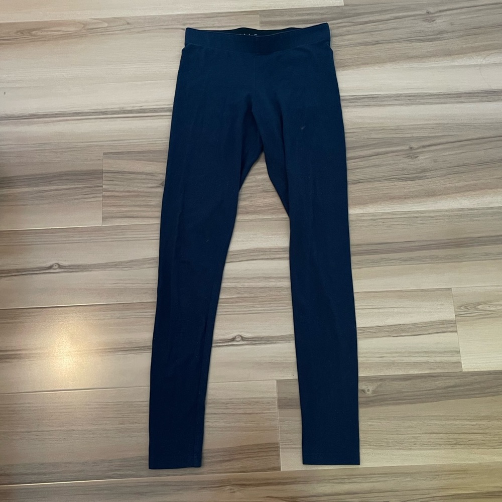 Navy Blue Stretch Leggings